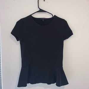 J Crew Peplum Top